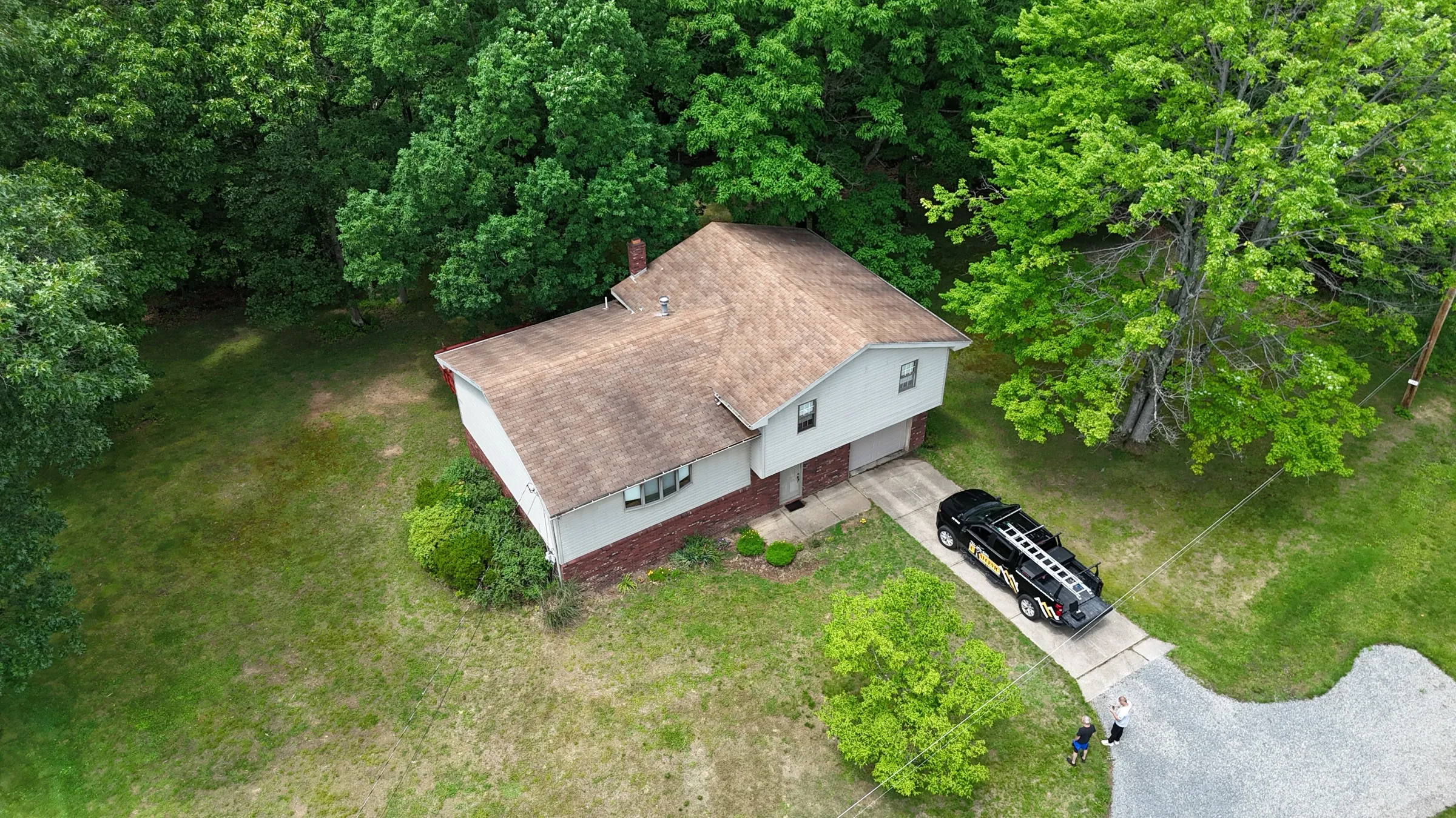 Country ranch before the work started